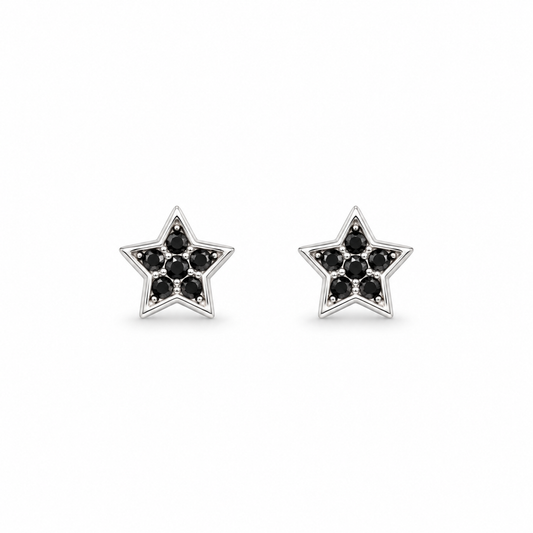 Midnight Star Studs