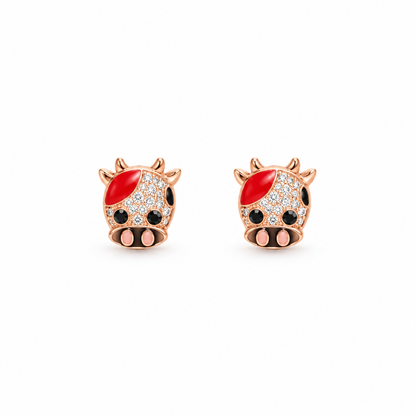Ruby Moo Studs