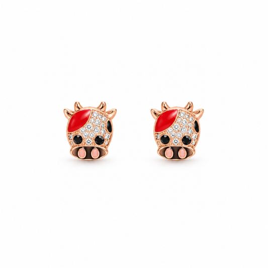 Ruby Moo Studs