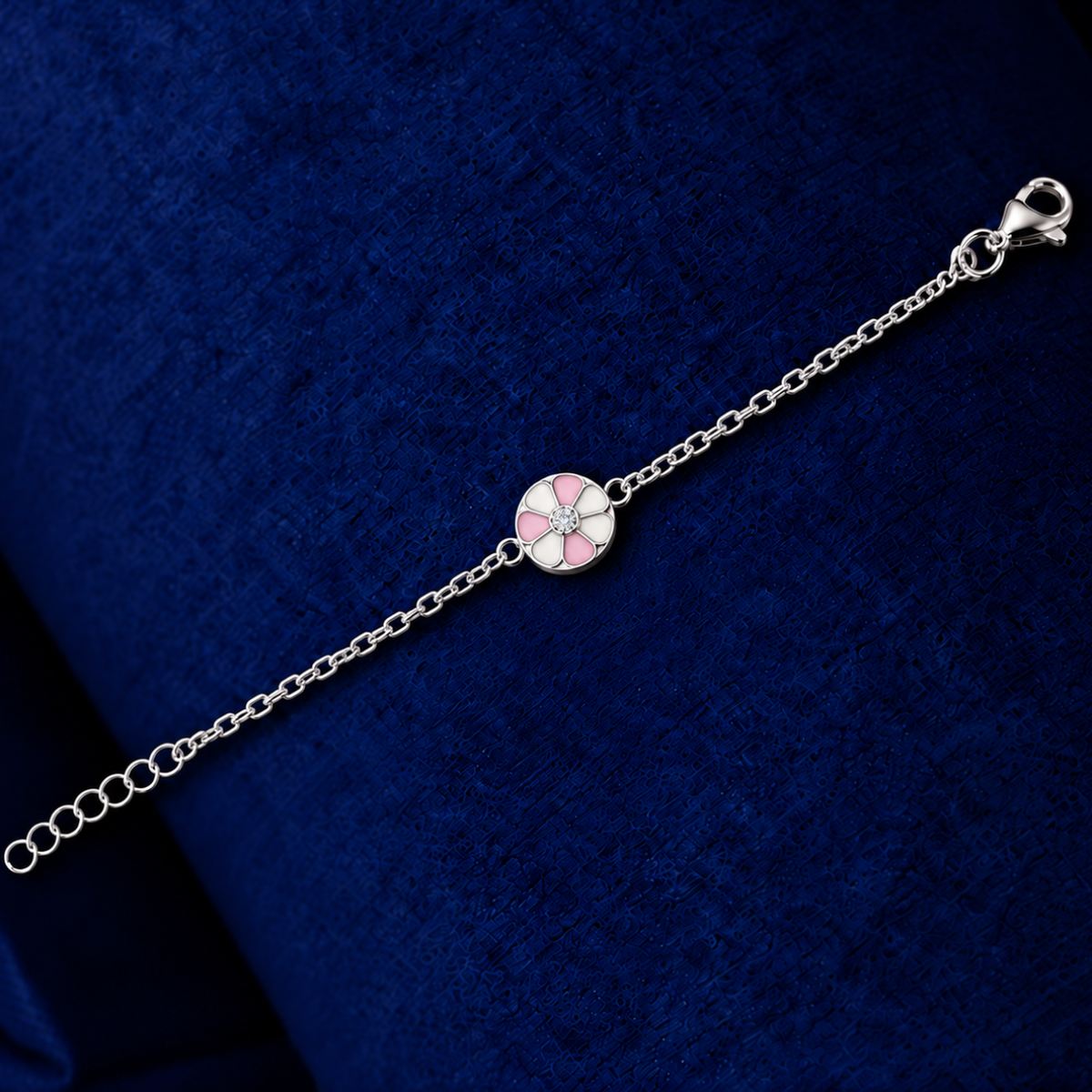 Pink Daisy Bracelet