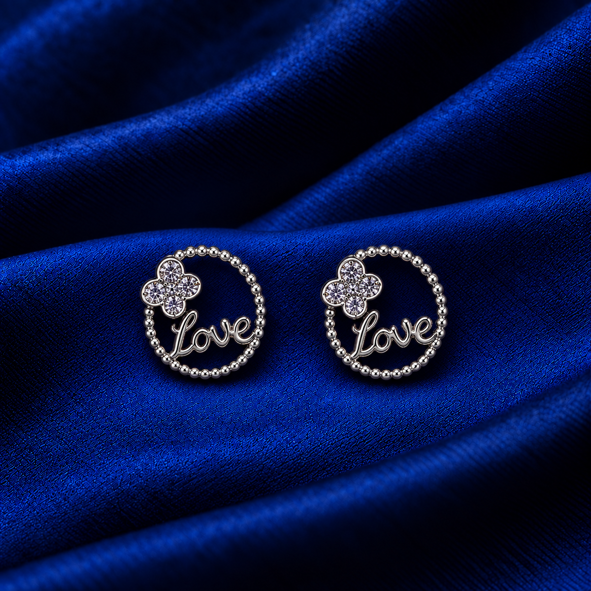 Circle of Love — Love Earrings