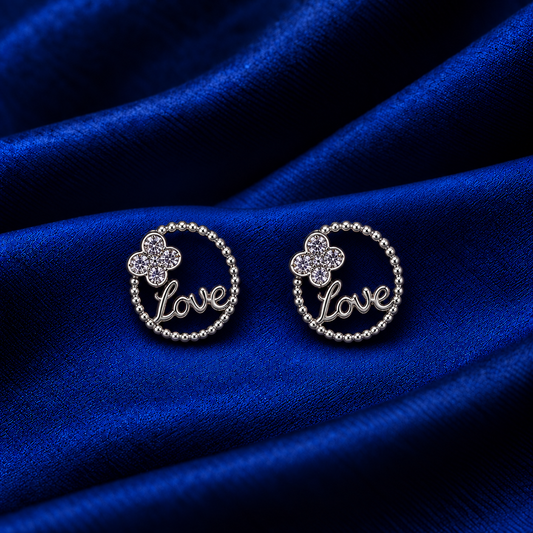 Circle of Love — Love Earrings