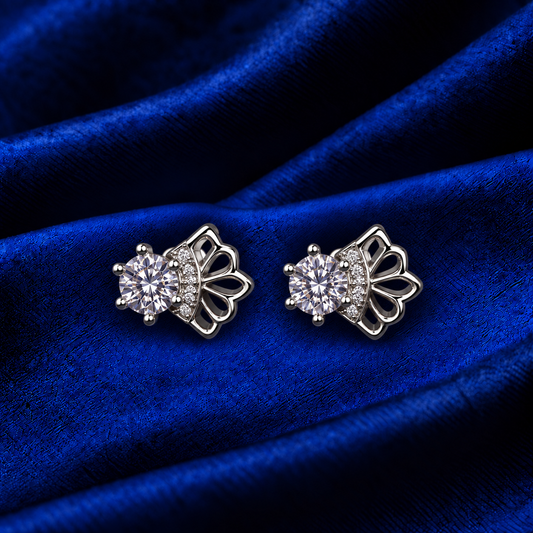 Bloom & Lace — Floral Earrings