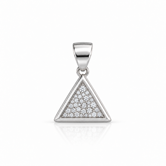 Prism Glow Pendant — Triangle