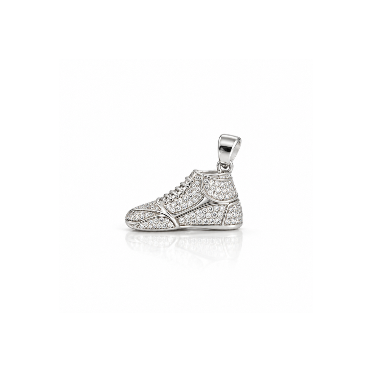 Street Spark Pendant — Lace-Up Shoe
