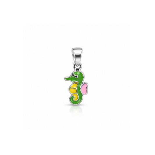 Ocean Whimsy Pendant — Seahorse