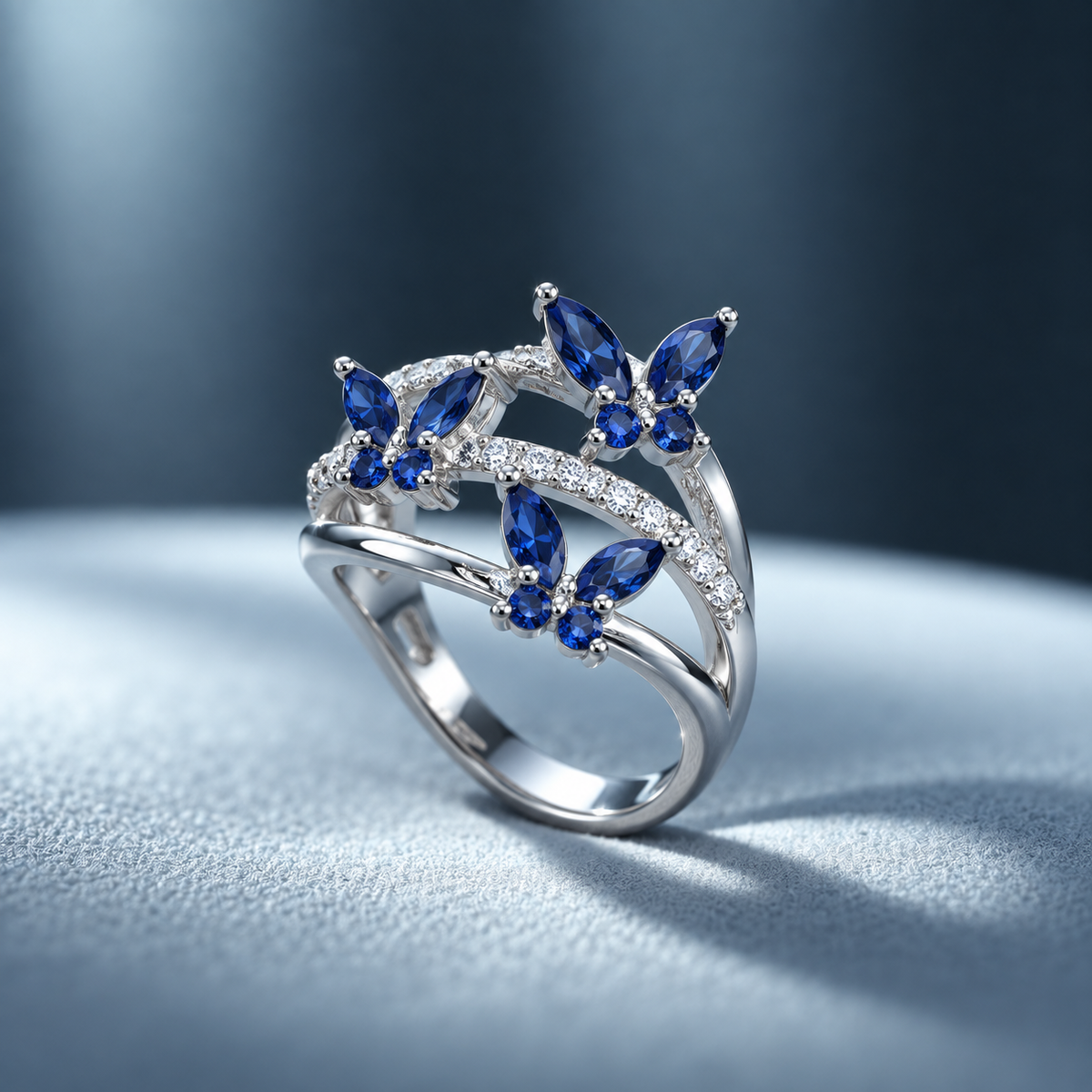 Blue Muse Ring