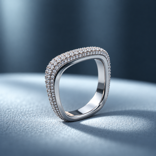 Cushion Halo Ring