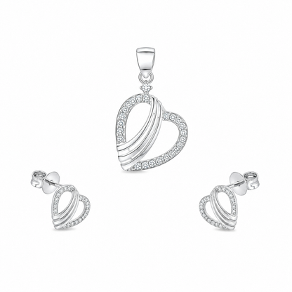 Eternal Embrace Pendant Set