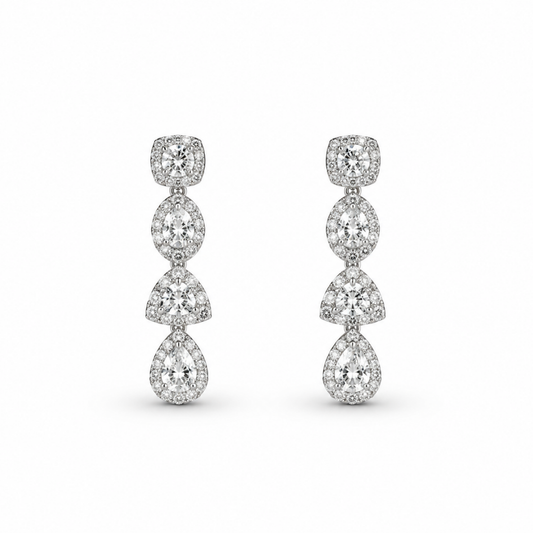 Crystal Drop Earrings