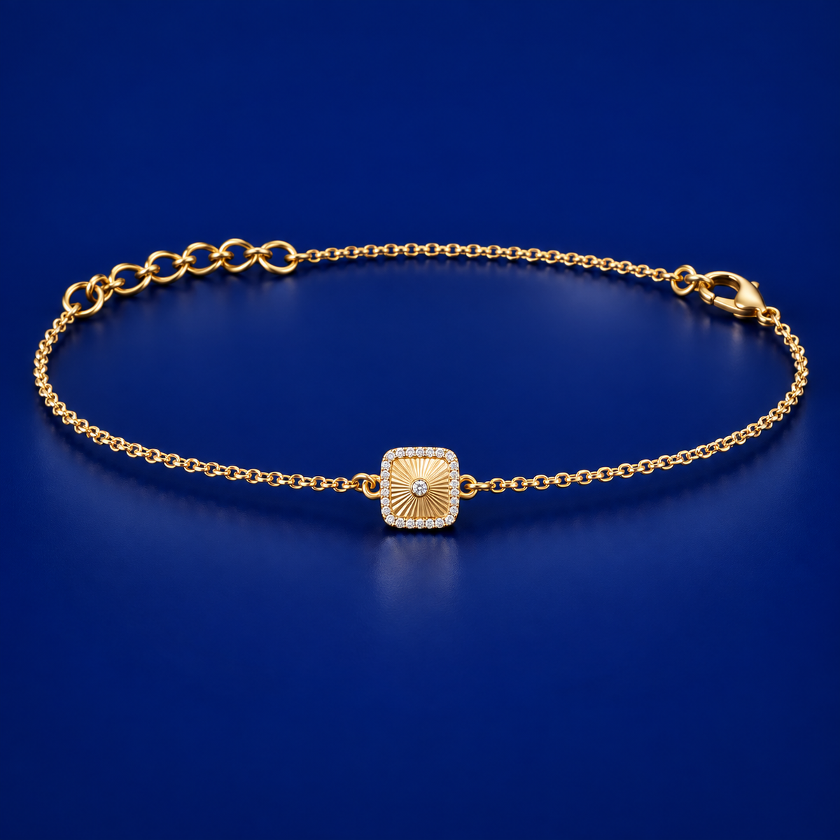 Radiant Frame Bracelet