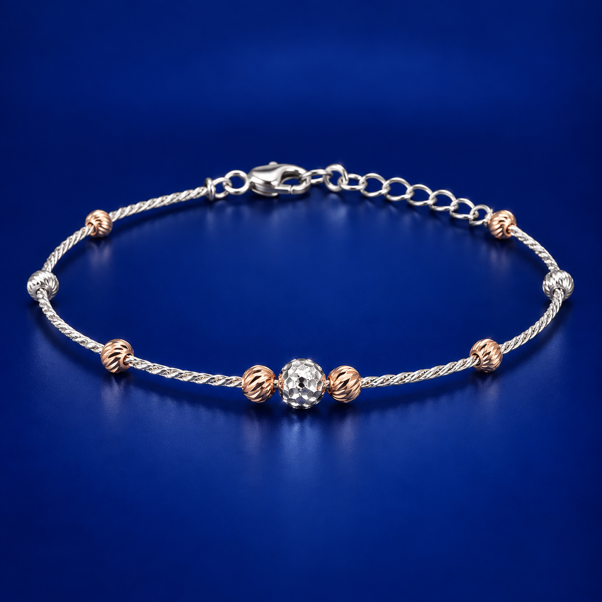 Textured Bead Bracelet