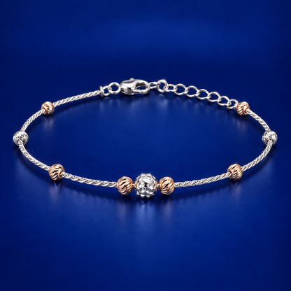 Textured Bead Bracelet