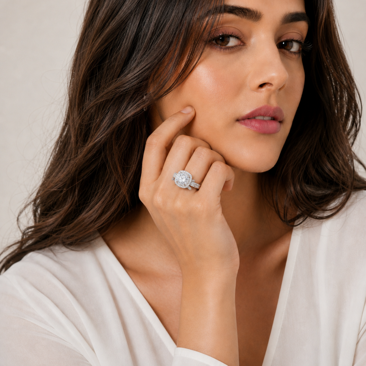 Silver Bloom Ring