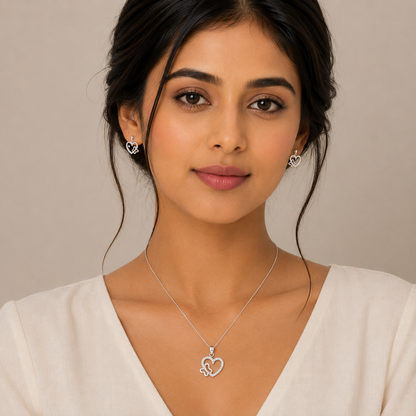 Eternal Flutter Pendant Set