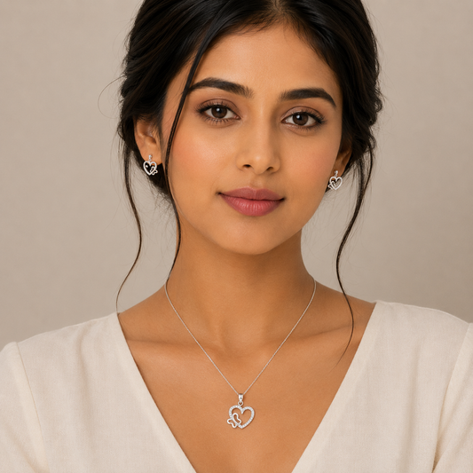Eternal Flutter Pendant Set