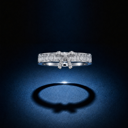 Silver Halo Ring