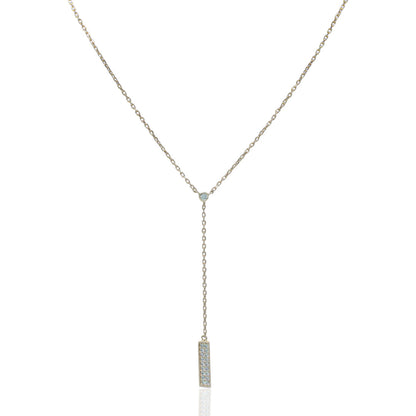 Celeste Drop Lariat