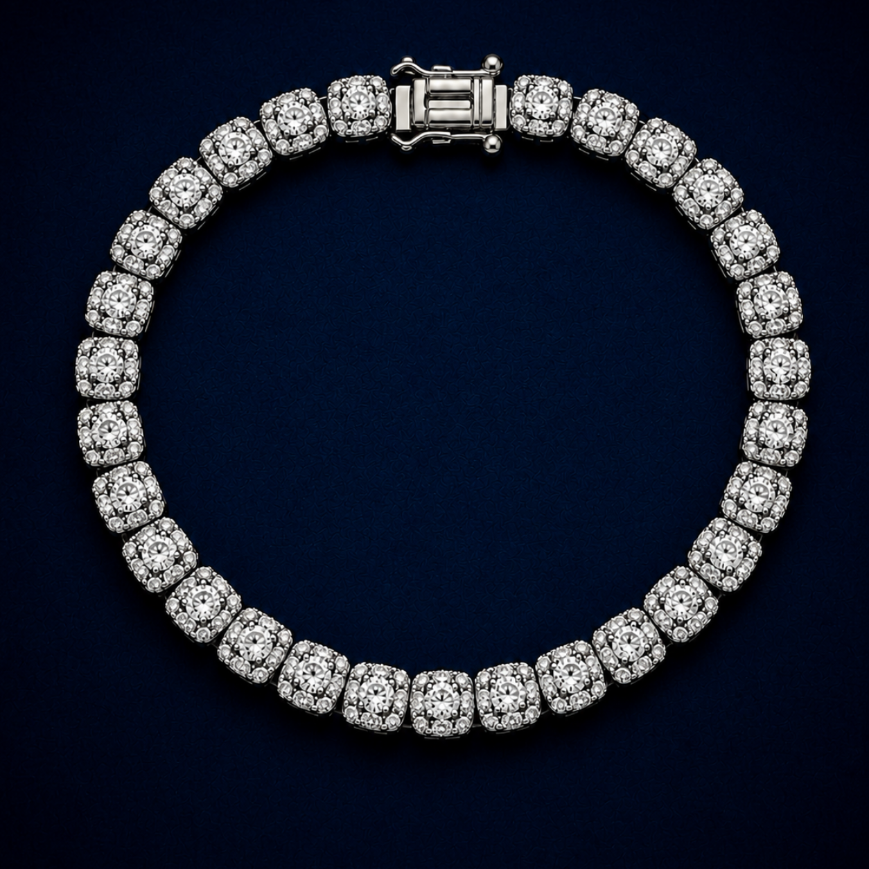 Signature Tennis Silver Bracelet