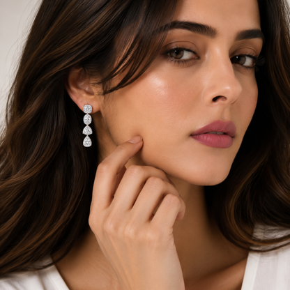 Crystal Drop Earrings