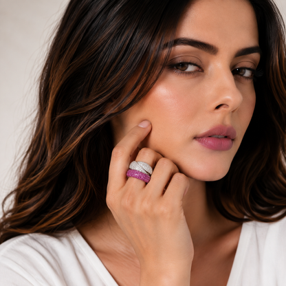Dual Tone Band Ring