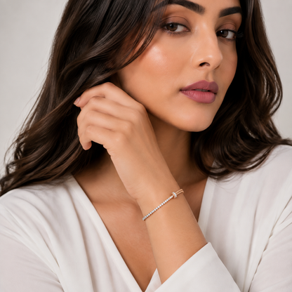 Rose Gold Fine Chain Bracelet
