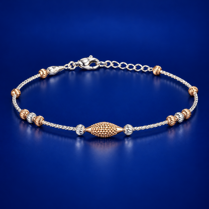 The Rosette Bead Bracelet