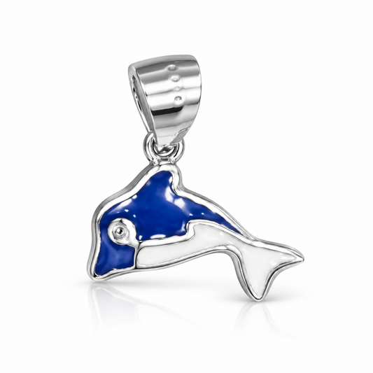 The Blue Dolphin Pendant