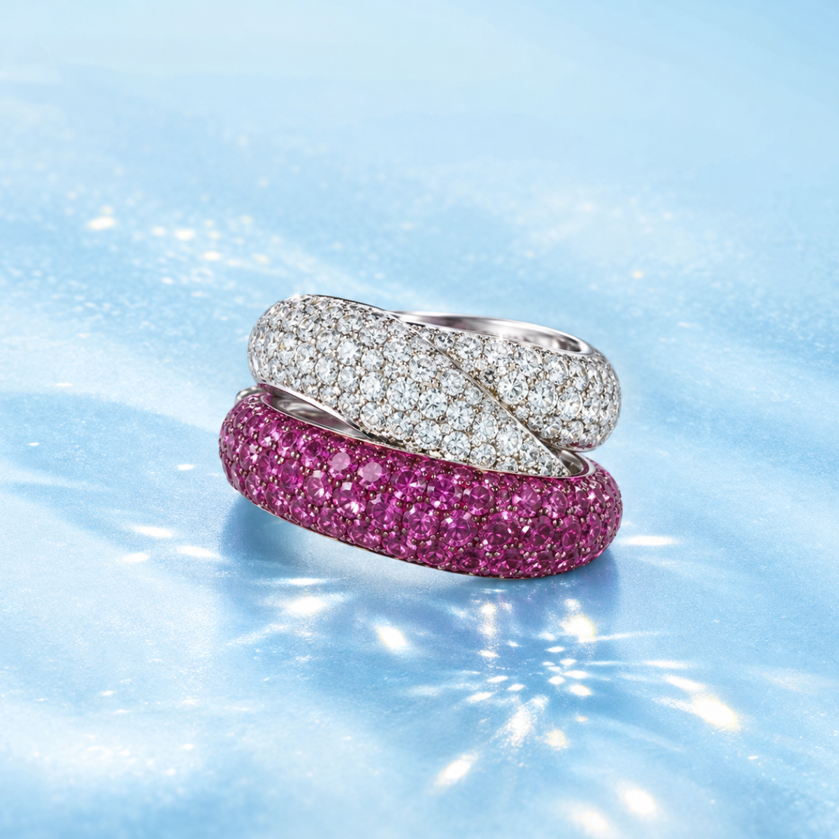 Dual Tone Band Ring