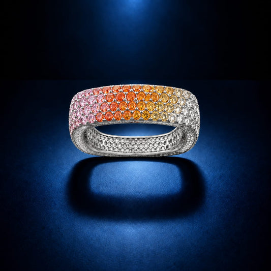 Regal Detail Silver Ring