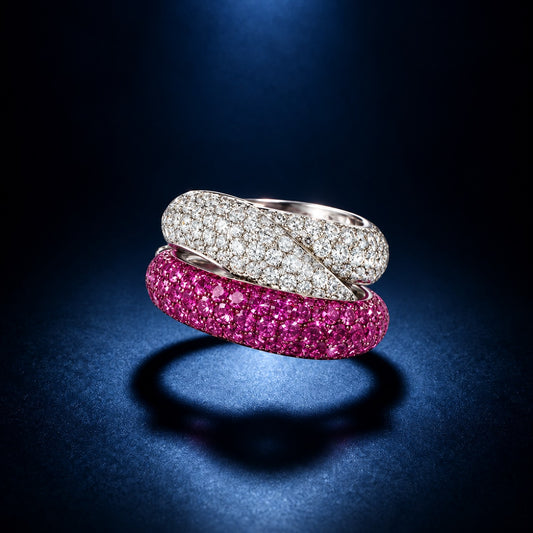 Dual Tone Band Ring